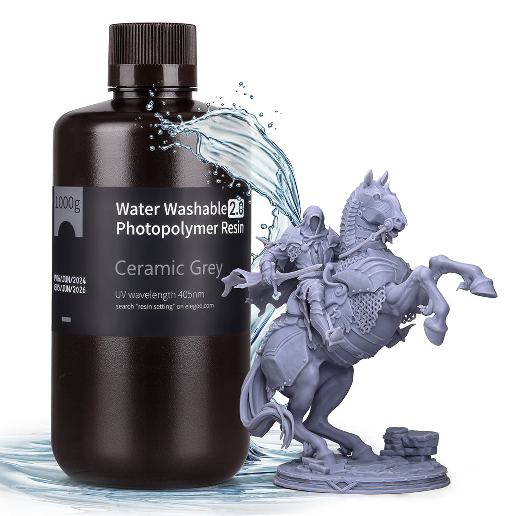 Water-Washable Resin V2.0 - Grey
