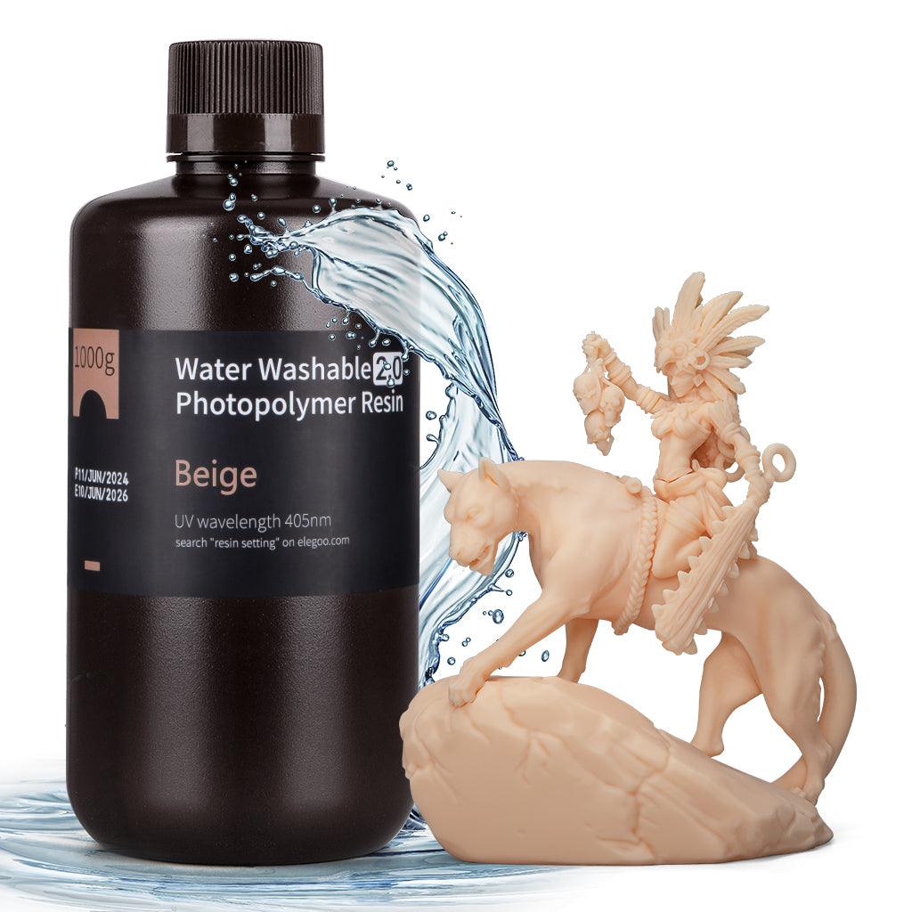 Water-Washable Resin V2.0 - Beige