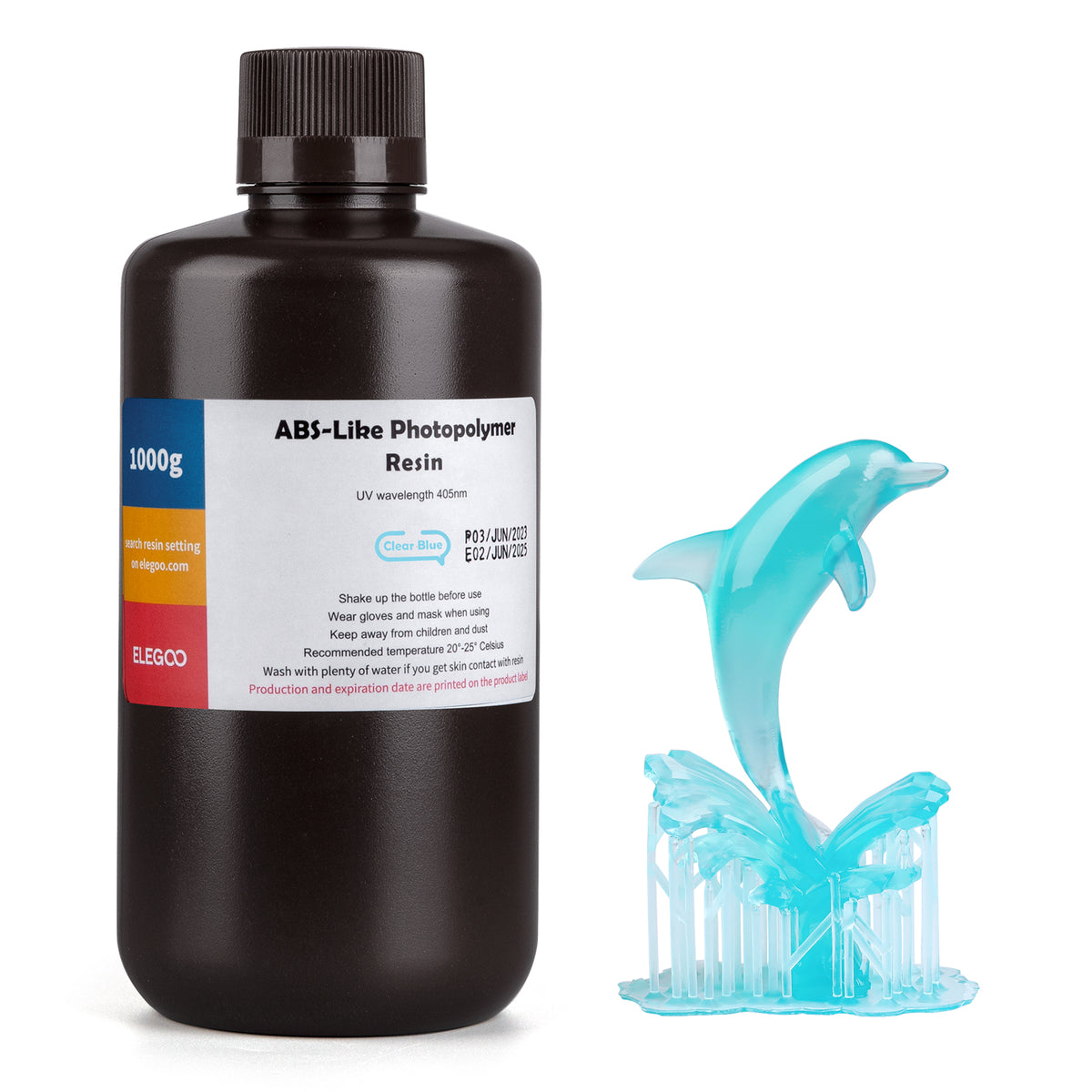 ABS-Like Resin V1.0 - Clear Blue