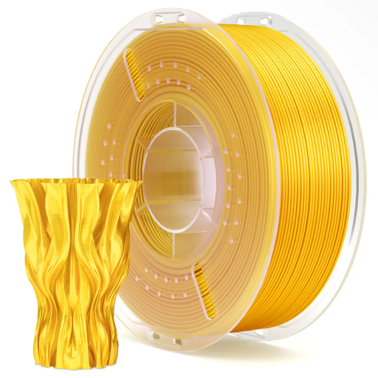 Elegoo PLA Silk Silk Gold 1,75 mm / 1000 g Transparent Spool