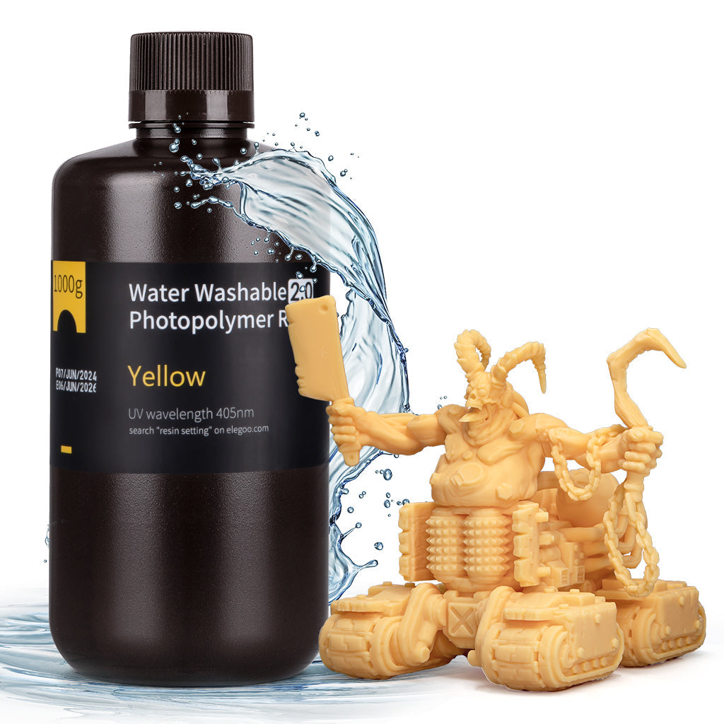 Water-Washable Resin V2.0 - Yellow