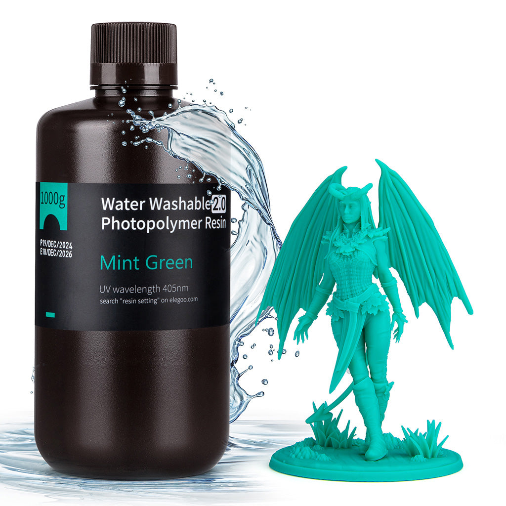 Water-Washable Resin V2.0 - Mint Green